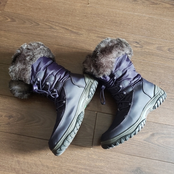 Cougar Desiree Boots In Indigo - Picture 5 of 14